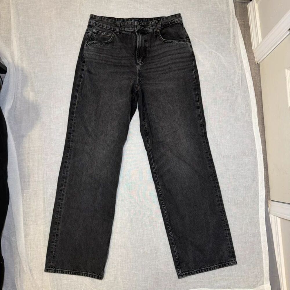 Men’s Black Straight Leg Jeans ASOS Tall W30 L36